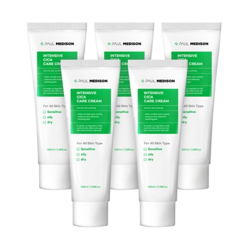 Paul Medison Intensive Cica Care Cream 100ml*3Pcs/5Pcs