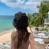 Stylish Breathable Unisex Wide Brim Sun Protection Bucket Hat Foldable Beret for Outdoor Beach Sun Hat
