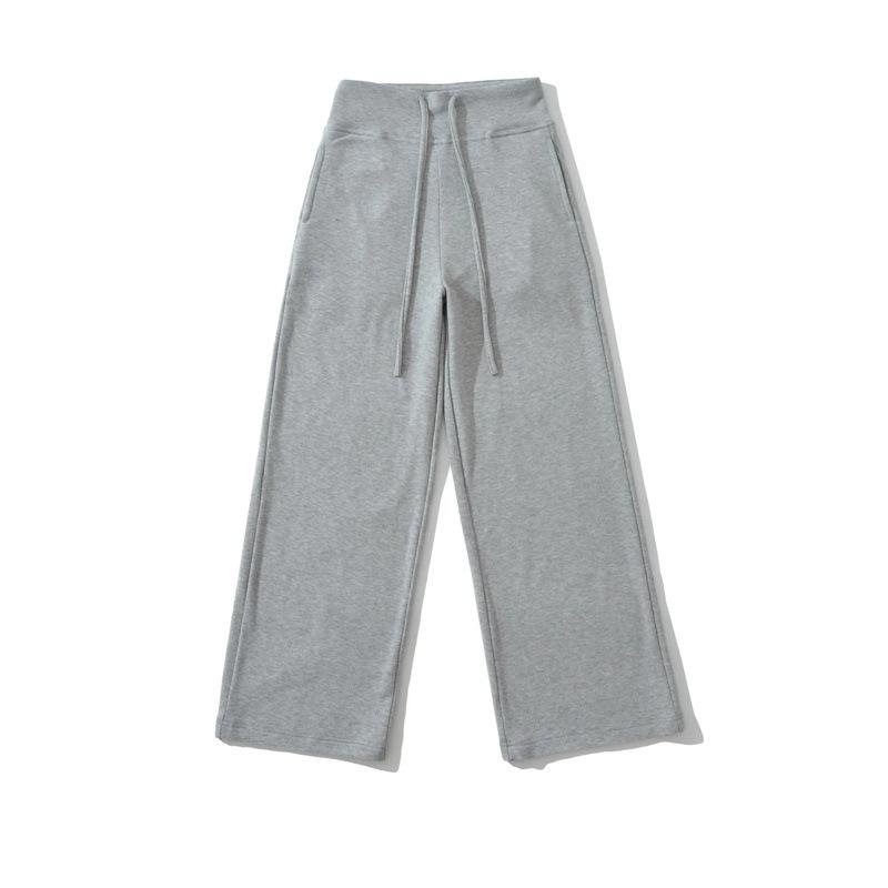 Women's Mid-Waist Drawstring Sweatpants - Casual, Comfortable, and Versatile for Autumn/Winter