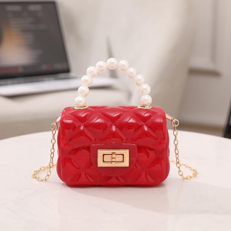 Small Jelly Bag Ladies Handbags Bag Pearl Handbag Jelly Bag Women's Handbag Crossbody Bag