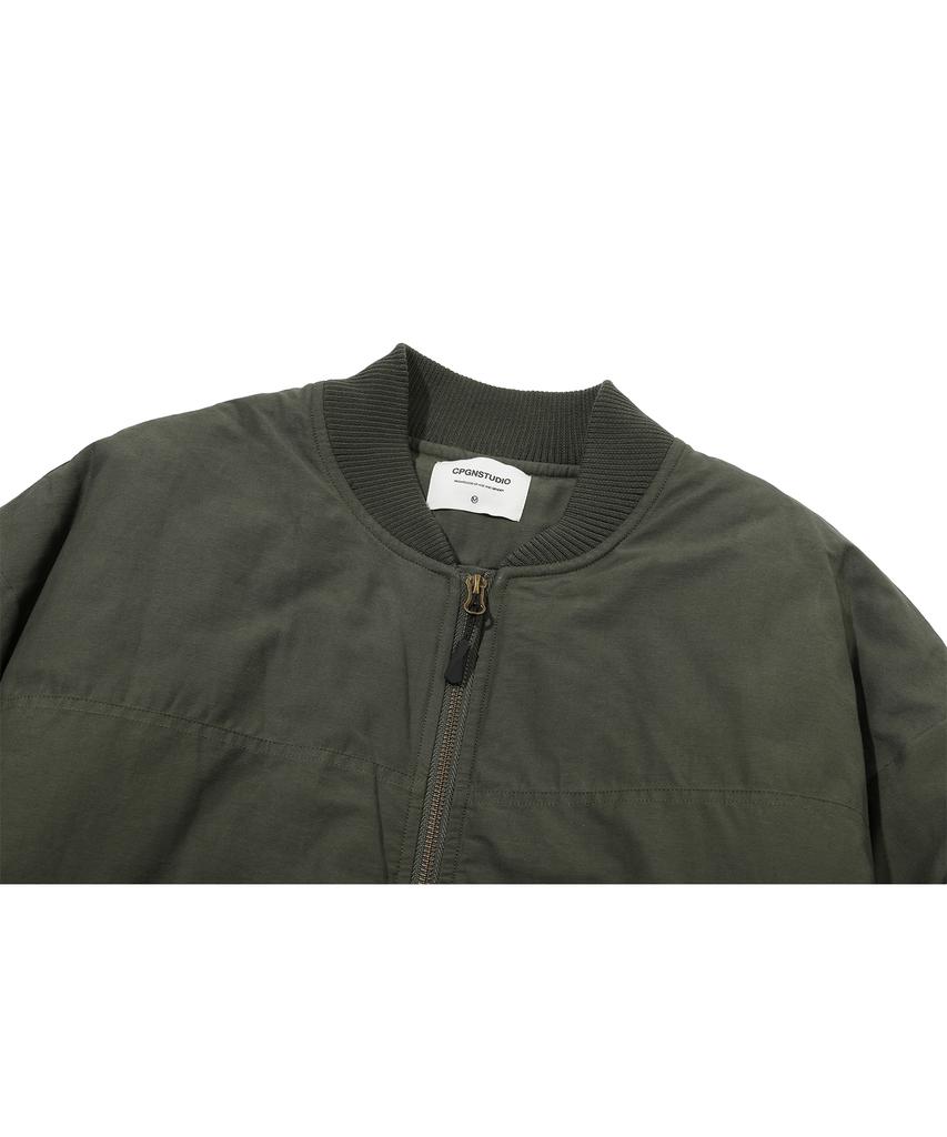 Cpgn Studio Ma-1 Overcut Jacket Khaki