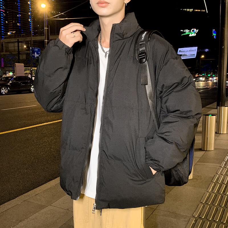 Men's Stand Collar Padded Winter Jacket