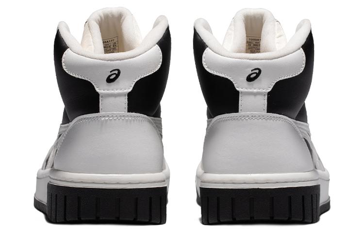 Asics Unisex Court Mz Hi High Heeled Sneakers White/Black 1203A177-101