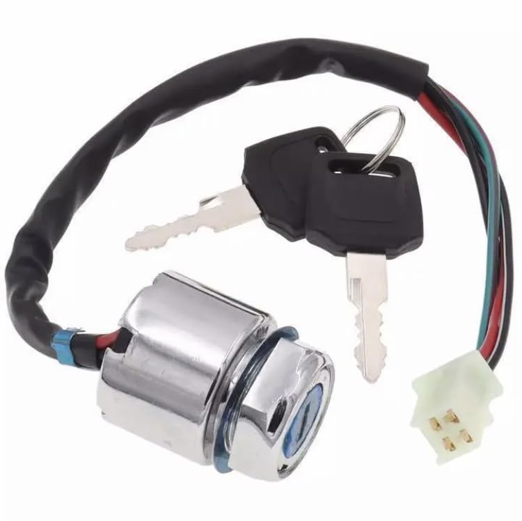 Deepa Ribusu ATV 4 Wheel Key Cylinder Main Key Universal Small Car 0.9 inch (24 mm) Tank Key Compatible