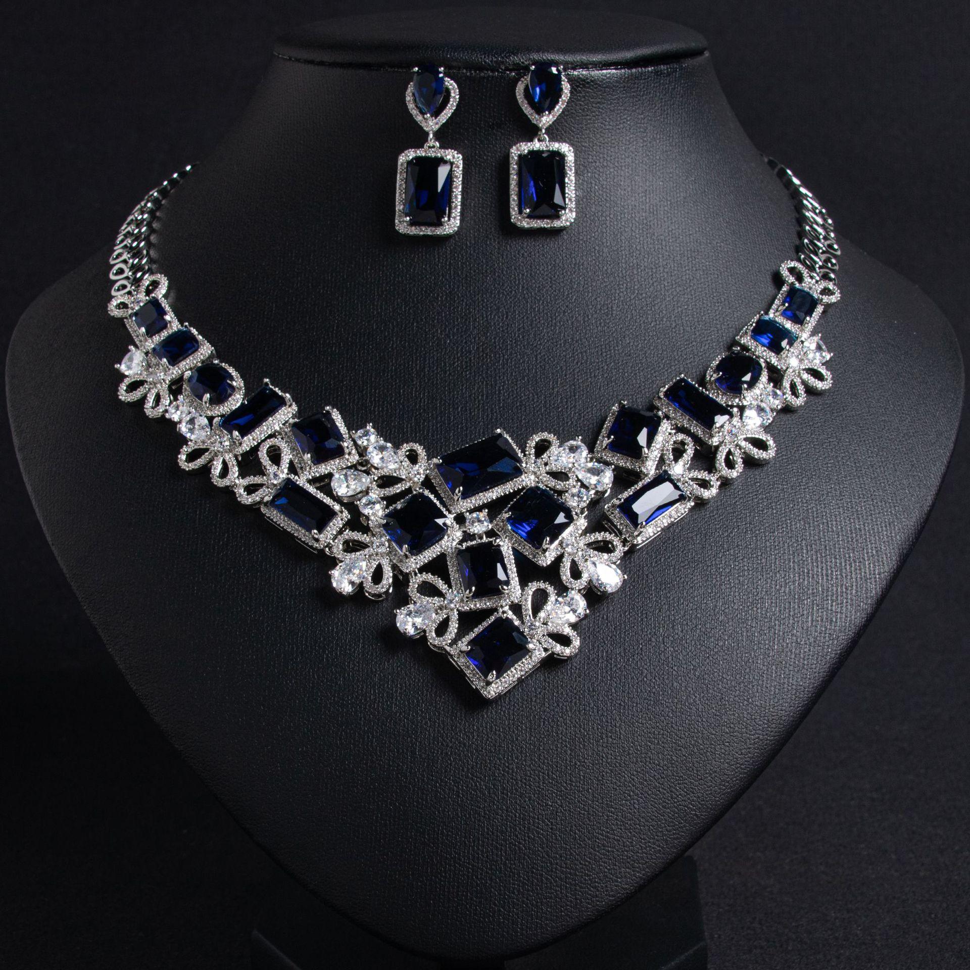 

Роскошные Ювелирные Изделия Мода Полупрозрачные Преувеличенные Изысканные Неправильной Формы Ожерелье Серьги Набор Аксессуаров для Платья Выпускной Бал Свадебная Вечеринка M-245 resizable