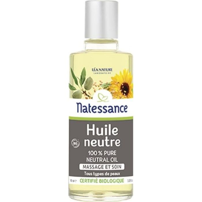 Natessance Huile de Beauté Neutre Bio 100ml
