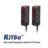 KJTDQ/Kaigite Ultra-small Through-beam NPN Normally Open Photoelectric Sensor, Compact & Easy Installation