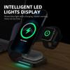 Est Multi Function Wireless Charger Station Qi Phone Stand 3 In 1 Wireless Charger For Magsafe Stand
