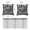 Gothenburg Sweden Pillowcase Polyester Linen Velvet Creative Zip Decorative Throw Pillow Case Home Cushion Cover 18"