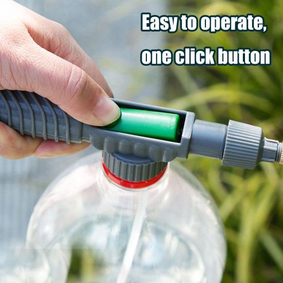 Bottle Spray Nozzle Adjustable Mister Water Column Nozzle Bottle Attachment Sprayer Fits