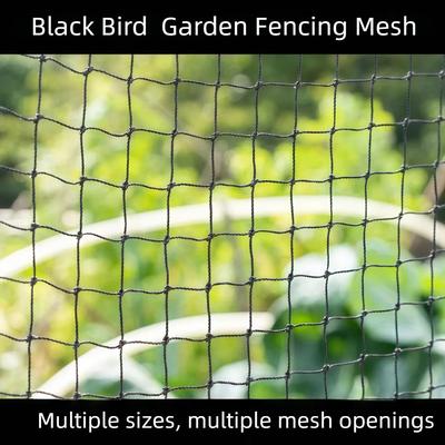Heavy Duty Black Bird Netting for Garden and Balcony