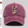 pc Vibrant Floral Pattern Decorative Printed Baseball Cap Comfortable Casual Printed Design Decor Hat Comfortable Lightweight