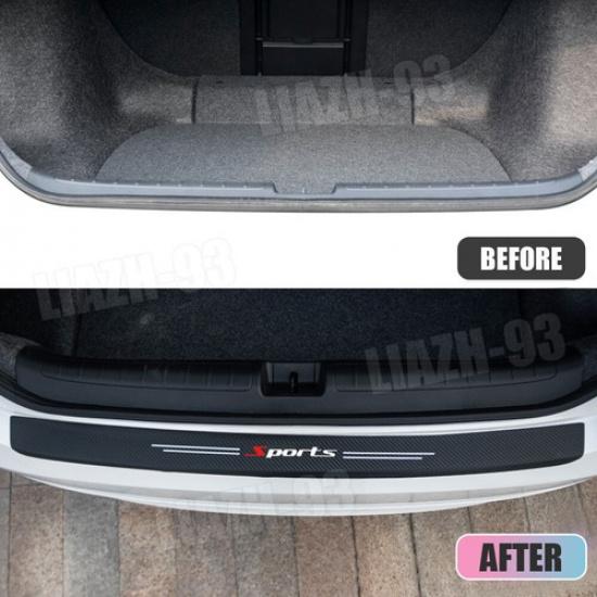 Car Accessories Door Plate Sill Scuff Cover Anti Scratch Sticker Protection Trim