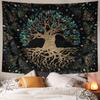 1Pc Universe Life Tree Tapestry, Dreamy Tree Background Cloth, Suitable For Living Rooms, Bedrooms, Dormitories, And Home Decora