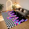 Rainbow Waves Living Room Nonslip Area Rug Soft Carpet For Bedroom Game Playroom Sofa Office Home Decor Doormat Christmas Gift C9291294
