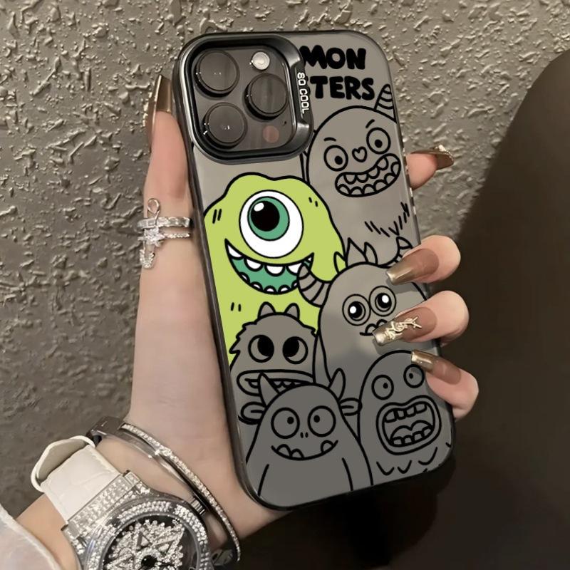 Big-eyed Monster Vitality Shell Is Suitable for Apple 15promax Mobile Phone Case Iphone14plus Huawei Honor Small.