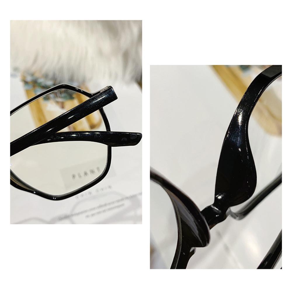 Polygonal Anti-Blue Light Reading Glasses Fashionable Mom's Presbyopia Glasses for Women & Men