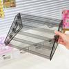 Nail Polish Organizer Display Rack Easy Installation Transparent Multi-layer Nail Polish Holder Sunglasses Organizer