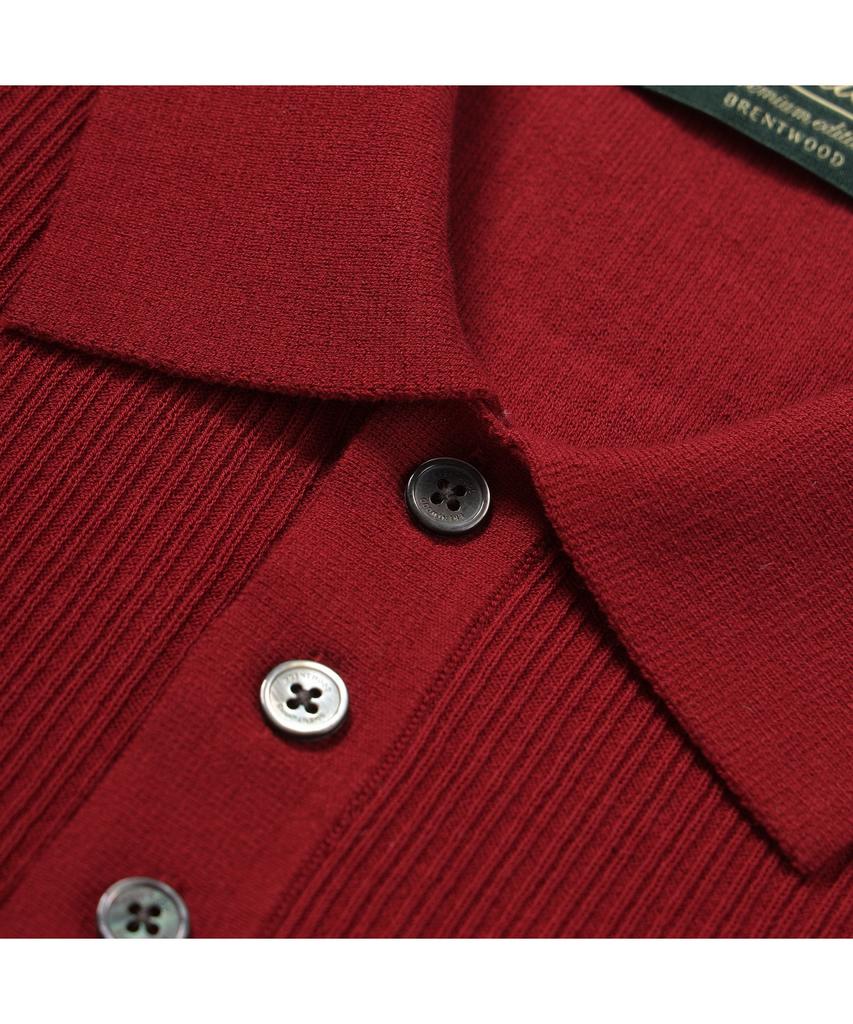 BRENTWOOD [Selection] Washable Soft Whale Polo Neck Sweater Brwam26811Rex
