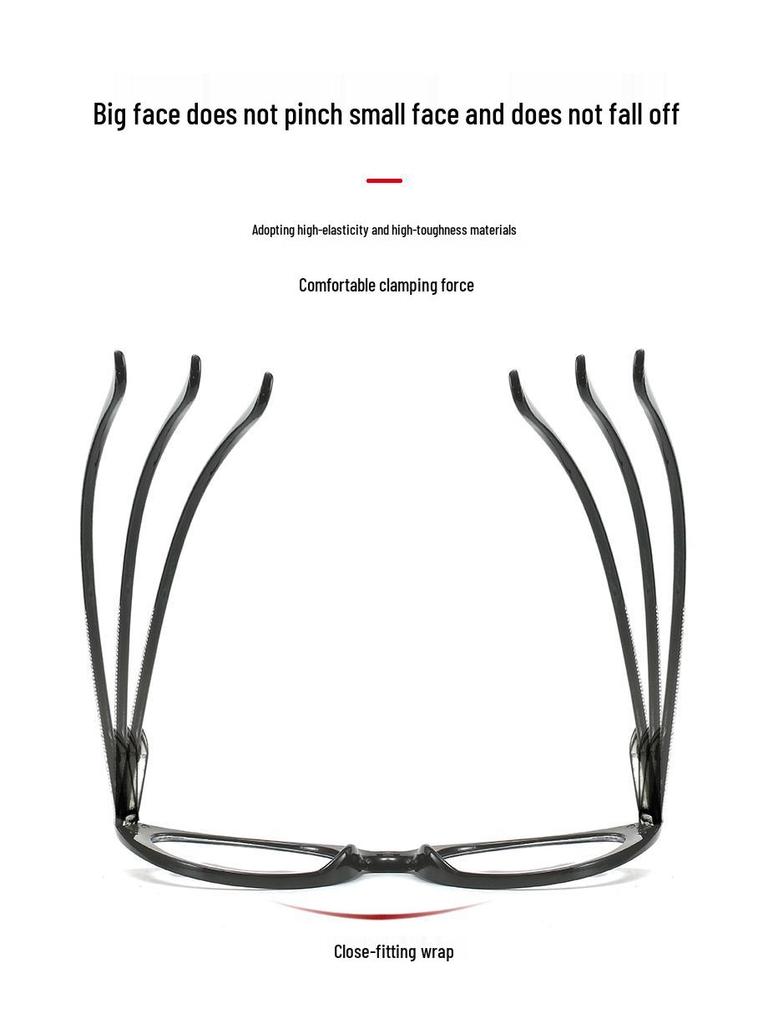 Cat Eye Rhinestone Anti-Blue Light Reading Glasses for Women - High-Definition, Stylish Design for Middle-Aged and Elderly