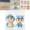 Adorable Pvc Anime Cartoon Crayon Shin-chan Animal Figurines Set Of 12