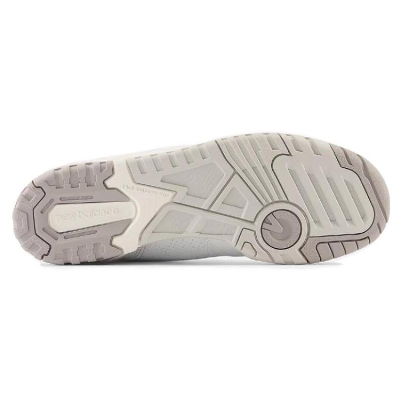 New Balance 550 White Concrete Black Sneakers BB550NCL