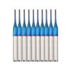 Milling Cutter Cutting Bit Carbide Corn End Engraving Bit For CNC PCB For Plastic Industrial Mill Router 10pcs