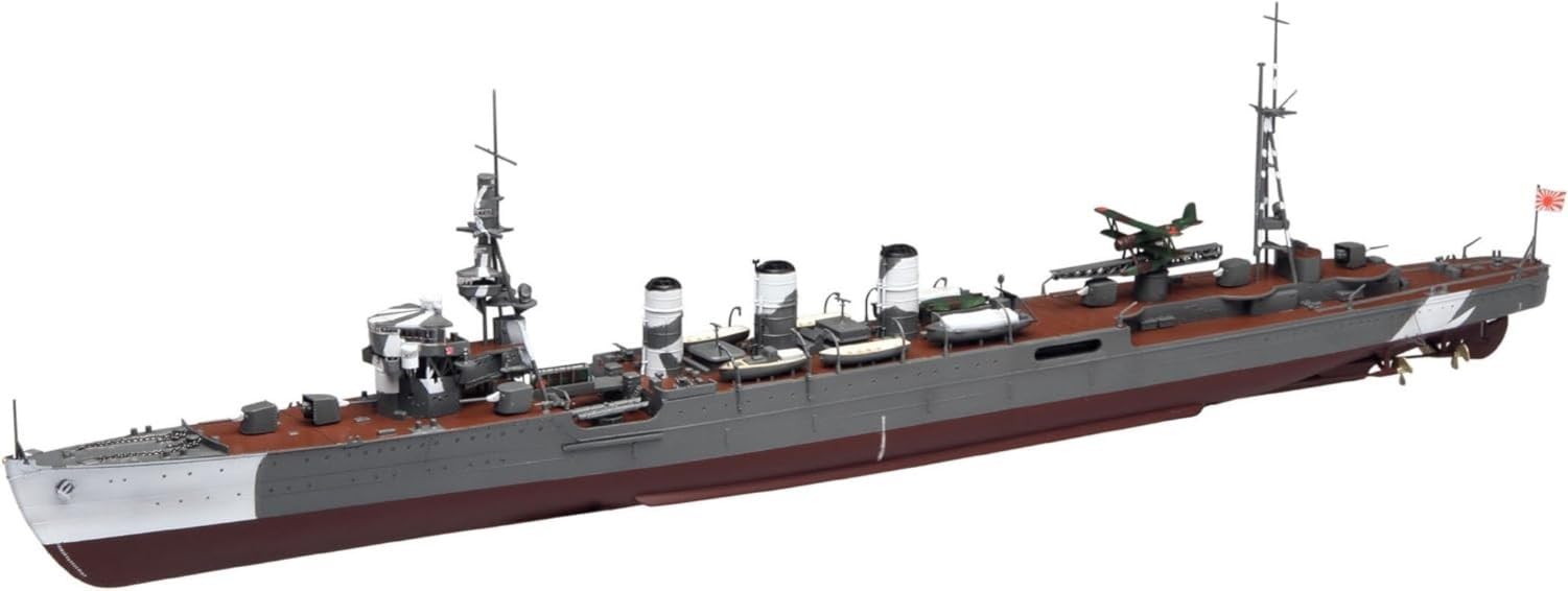 

Aoshima Bunka Kyozaisha Ironclad Light Cruiser Tama 1944 1/350 [Стальной корабль]