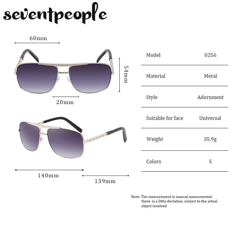 Vintage Square Sunglasses Men Luxury Brand Designer Metal Frames Sun Glasses for Male Fashion Rectangular Sunglass Gafas De Sol