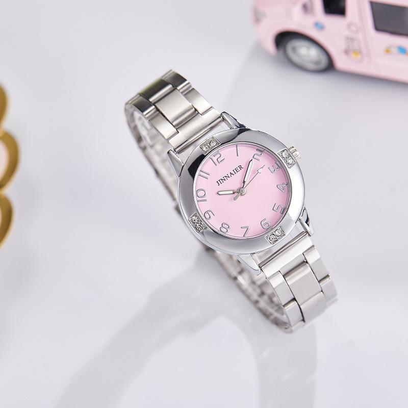 Steel Belt Women'S Watch Generous Fashion Simple Temperament Niche High Sense Quartz Girl Watch