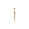 LUNNE 14k Diamant Stick Bar Hänge (14k Guld) #LCP01