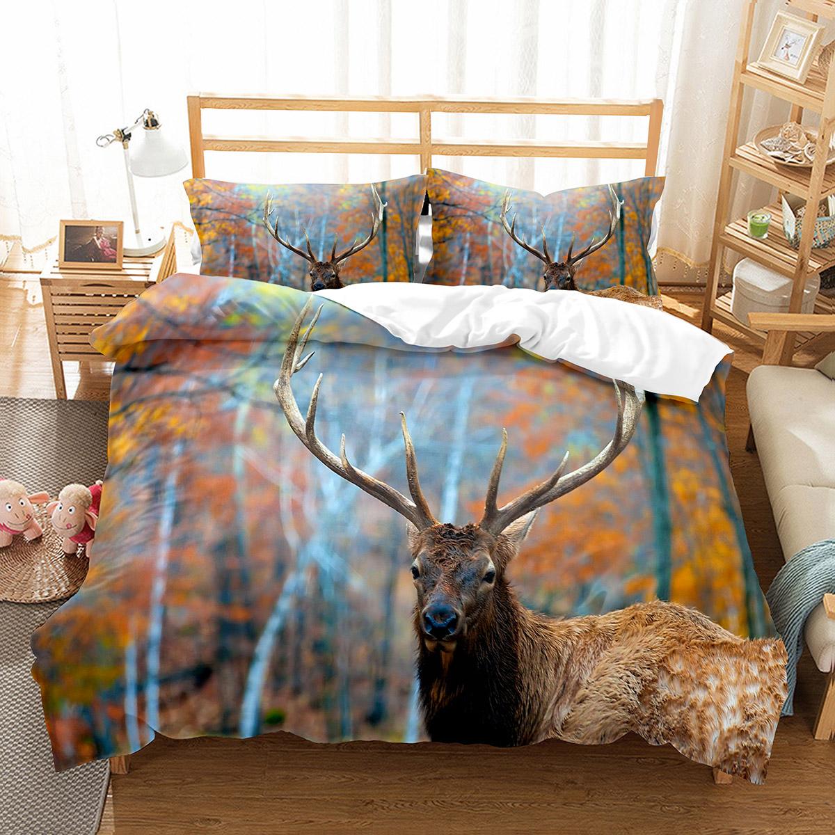Wildlife Elk King Queen segas pārvalks