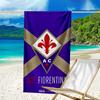 Fiorentina Football Club  Beach Towel - Soft, Absorbent Microfiber, Lightweight, Ideal for The Beach, Parties, Travel, Camping fan gifts