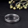 Adjustable Arthritis Splint Silver Ring – Handmade Thumb and Finger Support Band, Therapy Jewelry for Women & Men