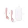 EDISON Self-Feeding Spoon & Fork Set with Case