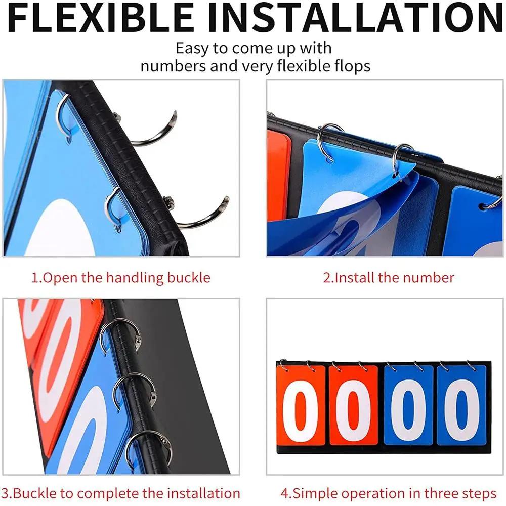 Sportwettkampf Anzeigetafel Für Basketball Badminton Fußball Volleyball Digitale Anzeigetafel Trainer Mehrzweck Punktezähler