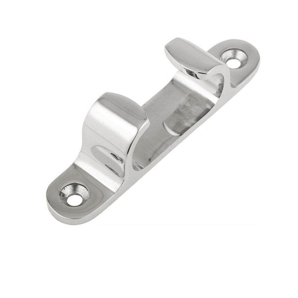 4/5/6/8 Inch Line Cleat Polished Silver Bow Chock Boat Rope Guide  Boat Replacement