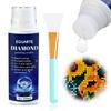 Sigillante Pittura Diamante 120ML Pittura Diamante 5D Colla per Arte Pittura Diamante Tenuta Permanente & Effetto Lucido Sigillante Puzzle Pittura Diamante