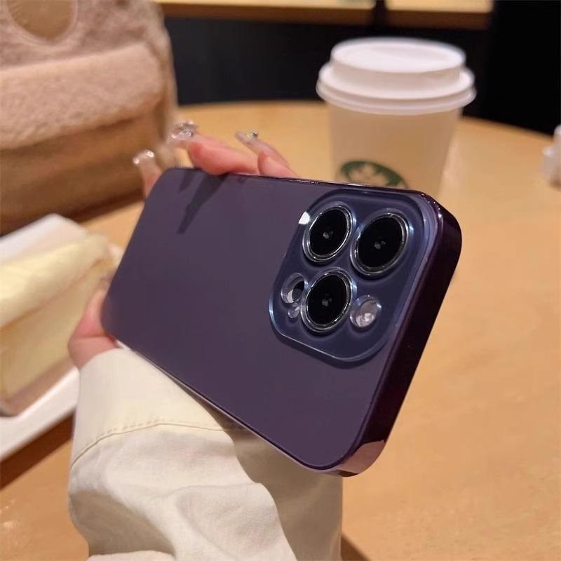 Applicable To Apple IPhone16promax Mobile Phone Case New 15 Matte Anti Fall 14 Electroplating AG Original Ultra Thin Model