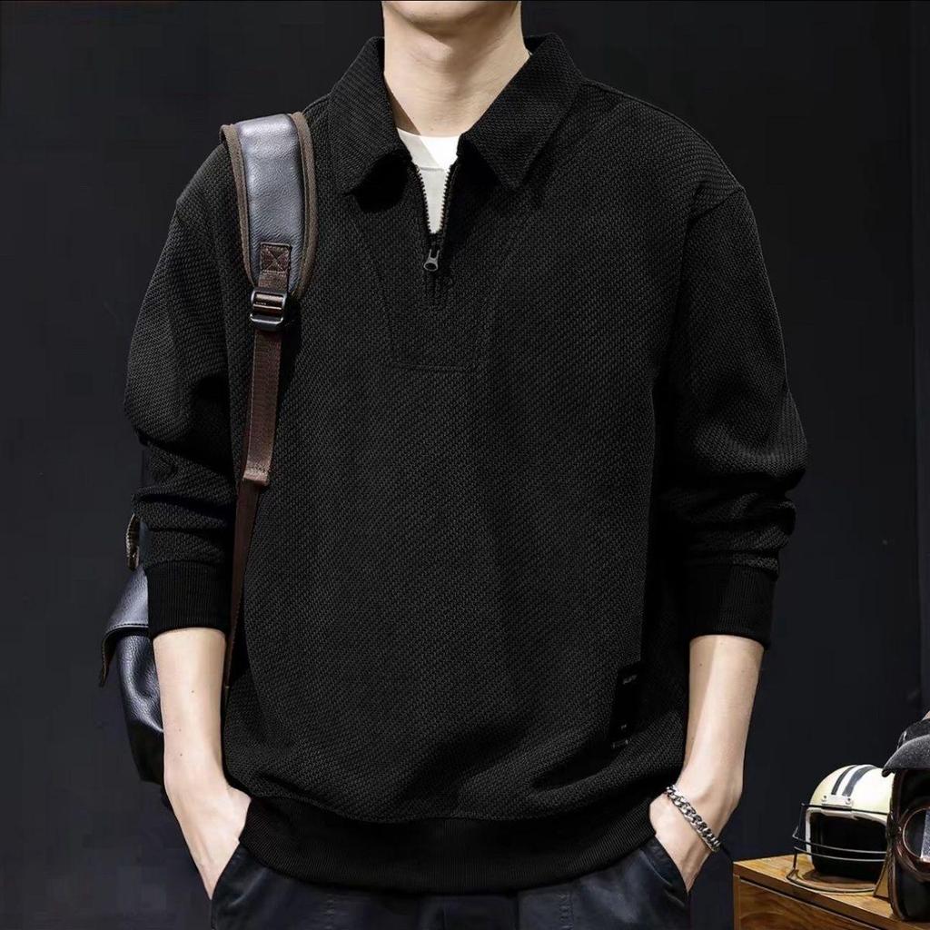Herren Trendy Langarm Fleece Hoodie Jacke - Herbst/Winter Kollektion