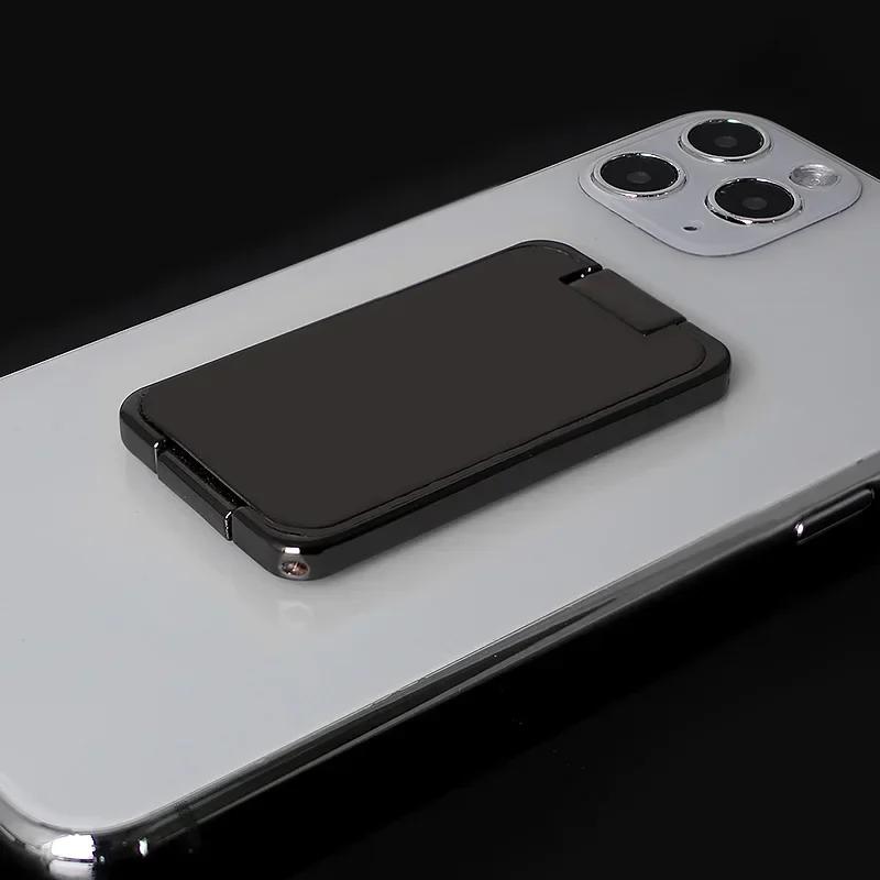 Mobile Phone Finger Ring Holder Foadable Stand Retractable Desktop Magnetic Bracket for IPhone 15 14 Ablet Phone Accessories