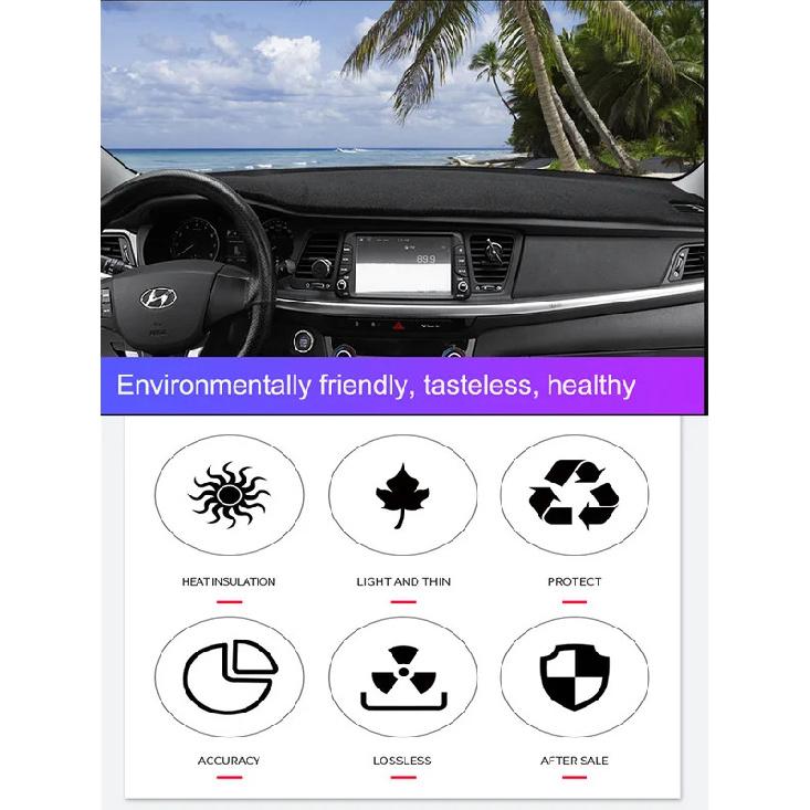 For 2024 2025 BMW X2 M35i Dashmat Dashboard Cover trument Panel Pad Dash Mat Anti-Dirt Proof Ornaments