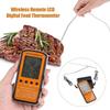 Wireless Dual Probe BBQ & Oven Meat Thermometer for Home Cooking