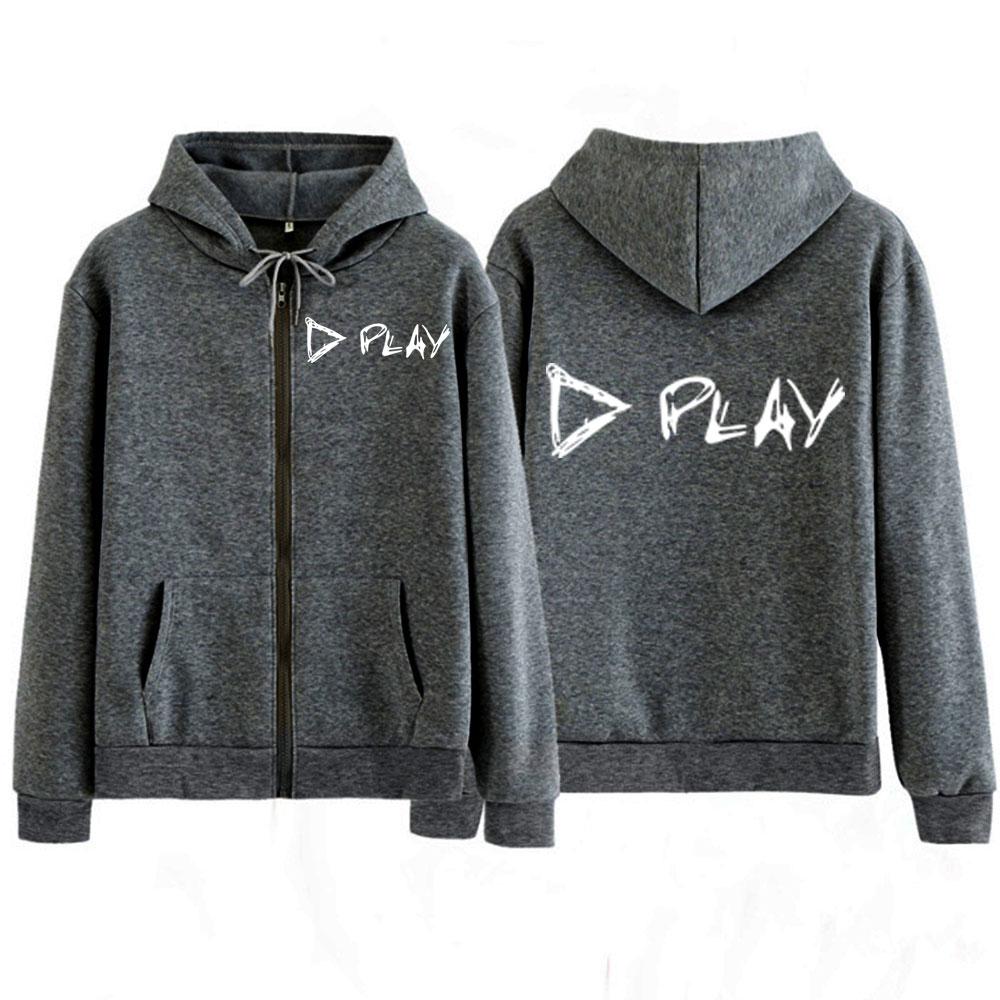 Men's Tracksuit Ed Sheeran Play Tour Merch SweatshirT Couple Clothes Zip Up Clothing Black Hoodies Sweatshirt