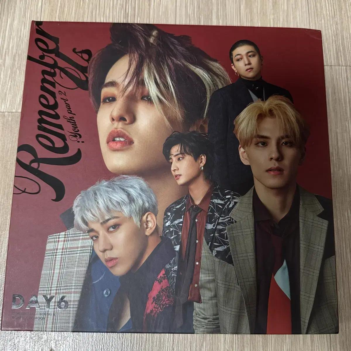 

DAY6 Помнит Юность Часть 2 Альбом CD Красный