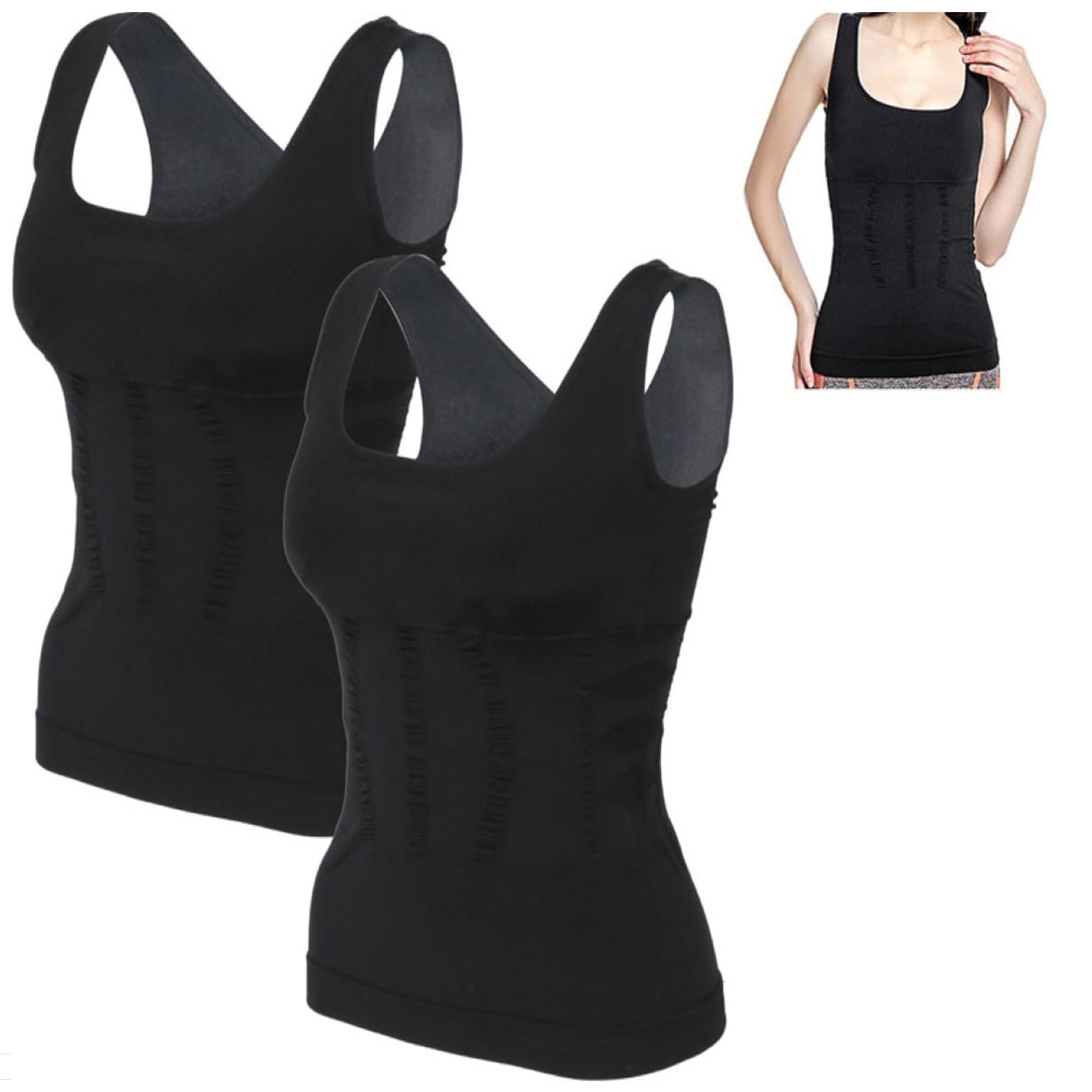 

физическим сжатием компрессионное нижнее белье для топа-майки Компрессионное внутреннее компрессионное мышечное внутреннее мышечное съемный бюстгальтер черный dp221 чёрный