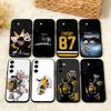 H-Eishockeyspieler S-Sidney Crosby Handyhülle Für Samsung  A73,A21s,A22,A31,A32,A52,A53,A71,A80,Weiche Schwarze Hülle