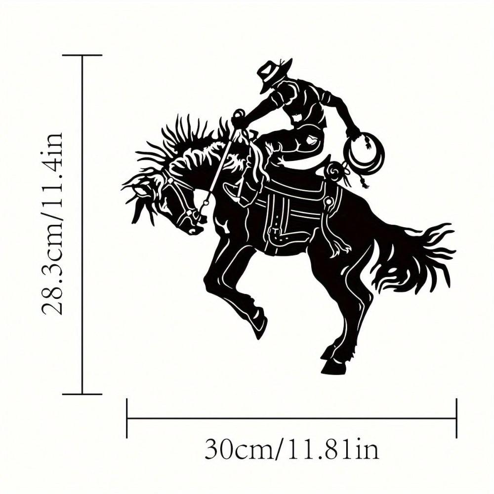 

1PC Wild Horse Mustang / Bear Paw Metal Wall Art, Farmhouse Home Decor, Wildlife Theme Gift, Unique Modern Interior Decoration TY5772