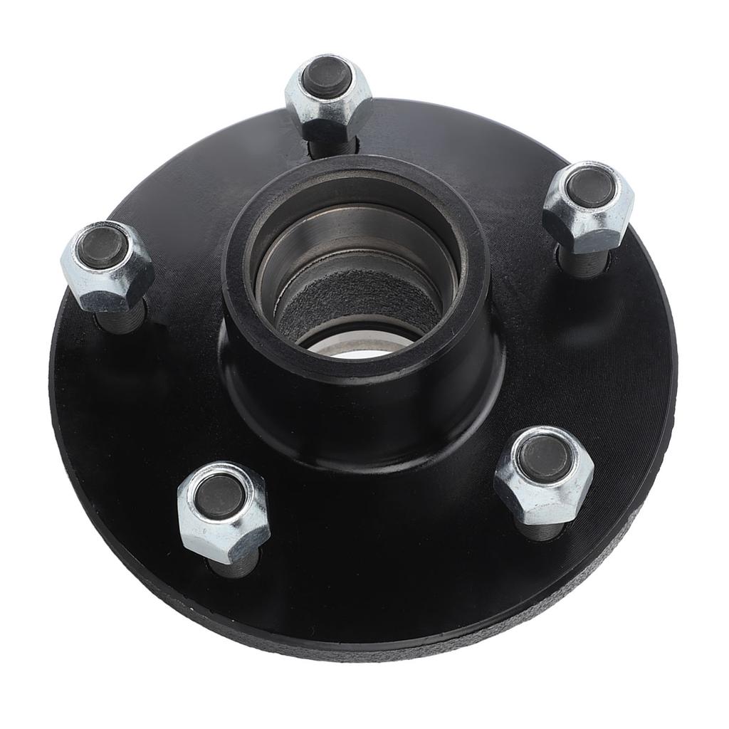 Zestaw piasty idler przyczepy z 5 śrubami z uszczelnieniami smarowymi, kapslami i gumowym korkiem do osi 3500 funtów