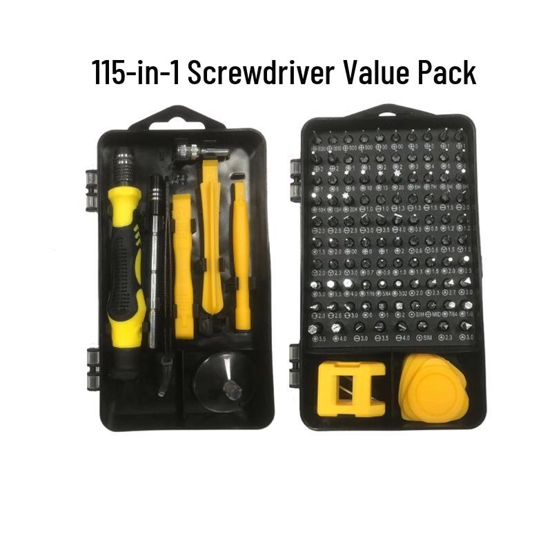 115-in-1 Precision Screwdriver Set for Mobile and Computer Repair
